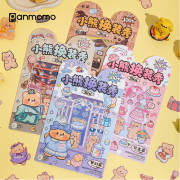 Cute Bear Dress Up Sticker