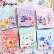 Elegant Flower Diary Deco Sticker