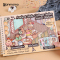 Ancient Style Cottage DIY Sticker Book 