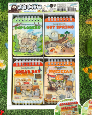 Lovely Island Spiral Ruled Notepad A7