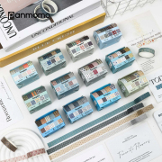 Masking Tape Set 5pc Geo Pattern