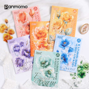 Rainbow Rose Diary Deco Sticker