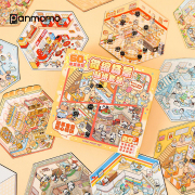 Various Animal Life DIY Sticker Set