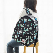 Cactus Style Canvas Backpack
