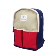 Two Tone Canvas Backpack