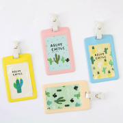 About Cactus Leather Badge Holder