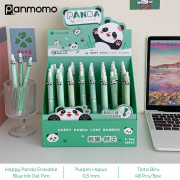 Happy Panda Erasable Blue Ink Gel Pen
