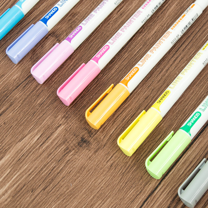 Line Painter Marker 8 Colors Set | panmomo.com