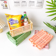 Foldable Stackable Mini Desk Basket