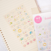 Monet Bubble Diary Deco Stickers