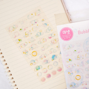 Monet Bubble Diary Deco Stickers