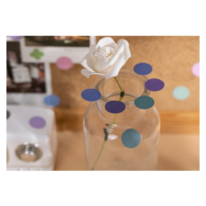 Basic Xpress Colorful Label Stickers