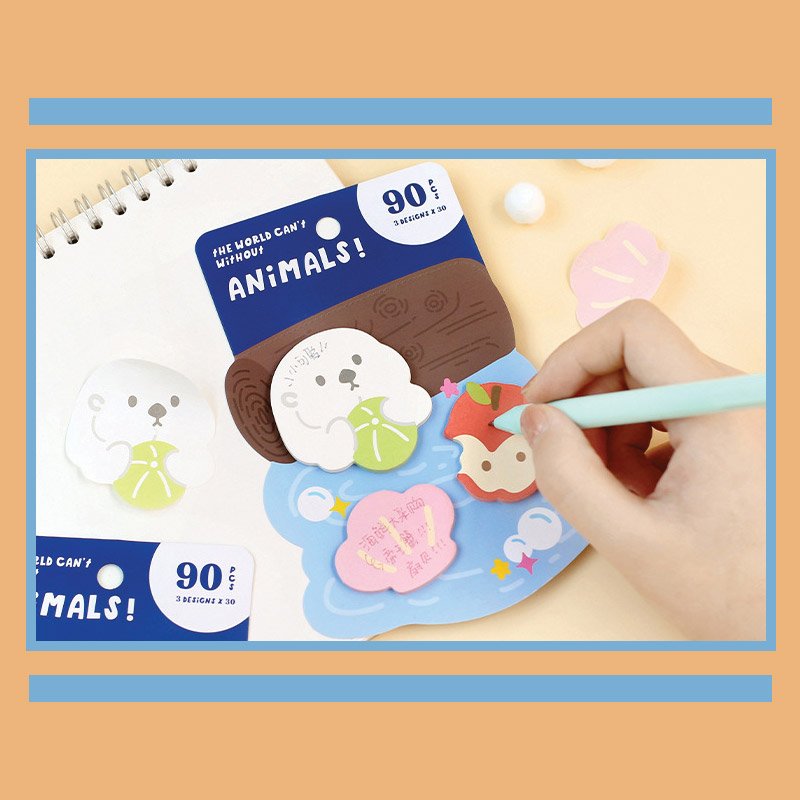 The World Cant Exist Without Animal Sticky Notes